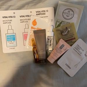 Face serum sample pack